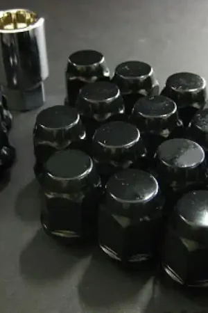 Project Kics 16 LUGS + 4 LOCKS Black Bullock And Nut Set - 12X1.50 Place Order