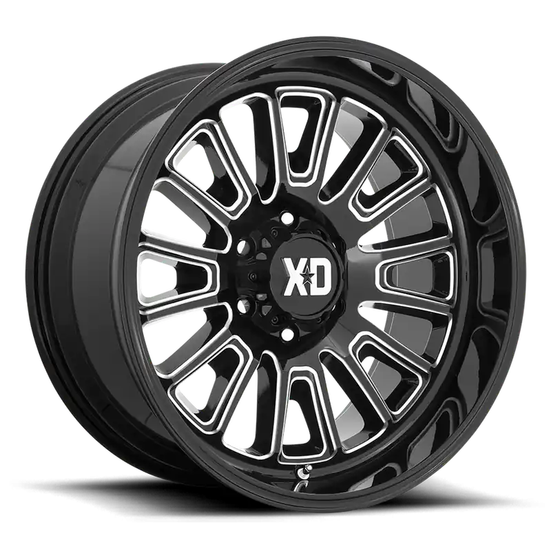 XD Series Rover XD864 GB-M 20x9 +18 5x150mm 110.1mm Gloss Black Milled Price Cut