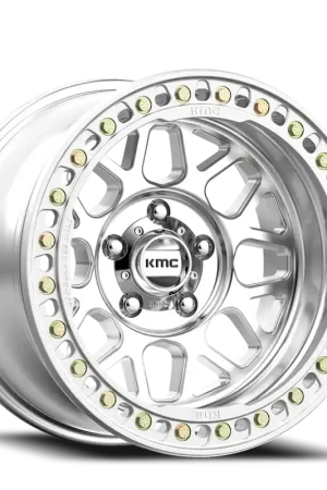 Worldwide Shipping KMC Grenade Crawl Beadlock KM235 SL 17x9 -38 5x127mm 71.5mm Machined