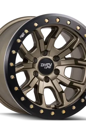 Don’t Miss Out Dirty Life DTx1 9303 Satin Bronze 17x9 8x165.1 x12mm 130.8mm