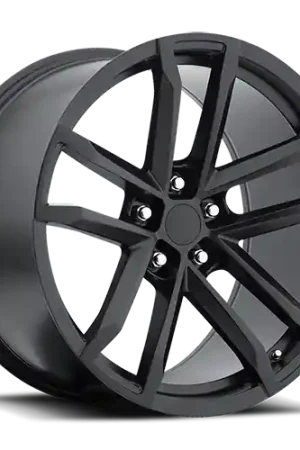 Factory Reproductions FR 41 Camaro ZL1 Replica SB 20x11 +43 5x120mm 66.9mm Satin Black One Day Deal