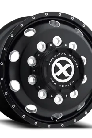 New Arrival ATX AO400 Baja HD GB 22.5x9 +152 10x285.75mm 220.1mm Gloss Black Milled