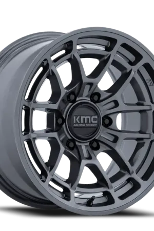 Modern KMC Archer KM732AX 17x8.5 +0 6x139.7mm 106.1mm Gloss Anthracite