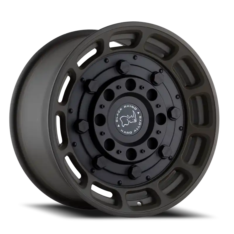Black Rhino Warthog ODG 20x9.5 +2 5x127mm 71.6mm Matte Olive Drab Green Black Center Mega Sale