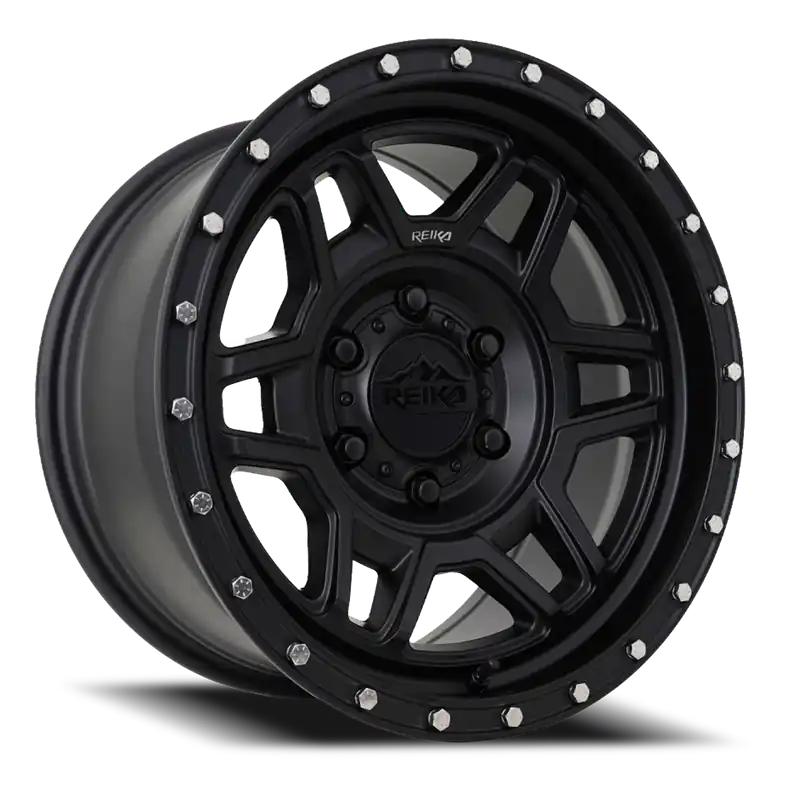 Reika Trooper R40 SB 17x8.5 +0 5x150mm 110.3mm Satin Black Reduced Price