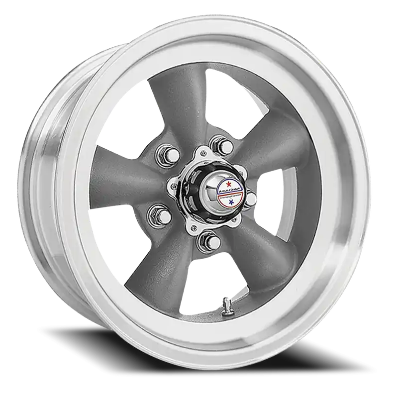 American Racing Torq Thrust D VN105 GY 15x8.5 -25 5x127mm 83.06mm Torq Thrust Gray Machined Lip Weekend Sale