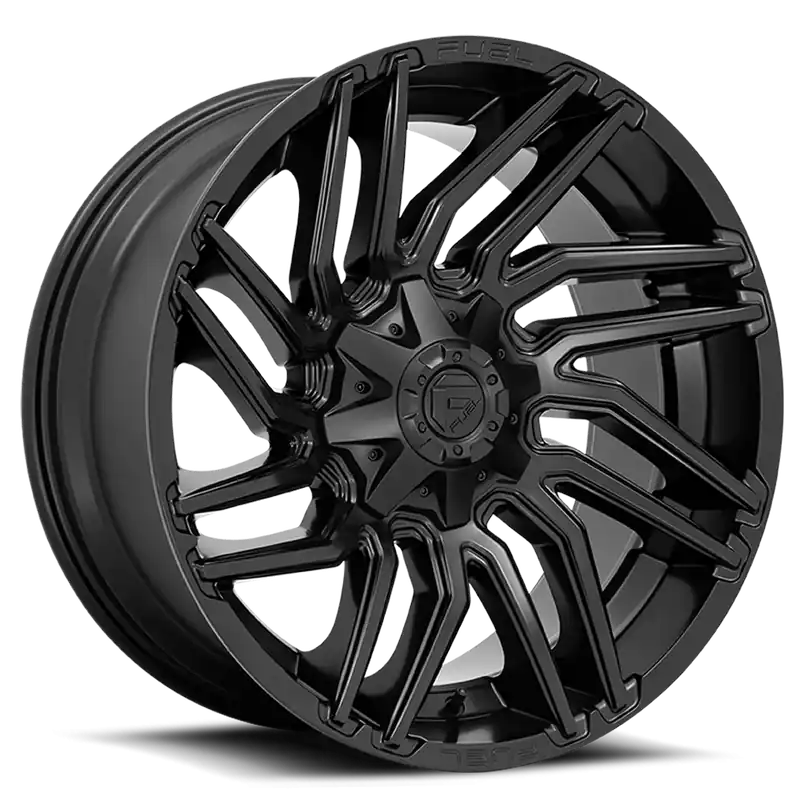 Fuel Typhoon D775 22x10 -18 6x135/6x139.7mm 106.1mm Matte Black Clearance