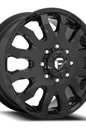 Buy Today Fuel Blitz Dually D675 20x8.25 +105 8x200mm 142mm Gloss Black