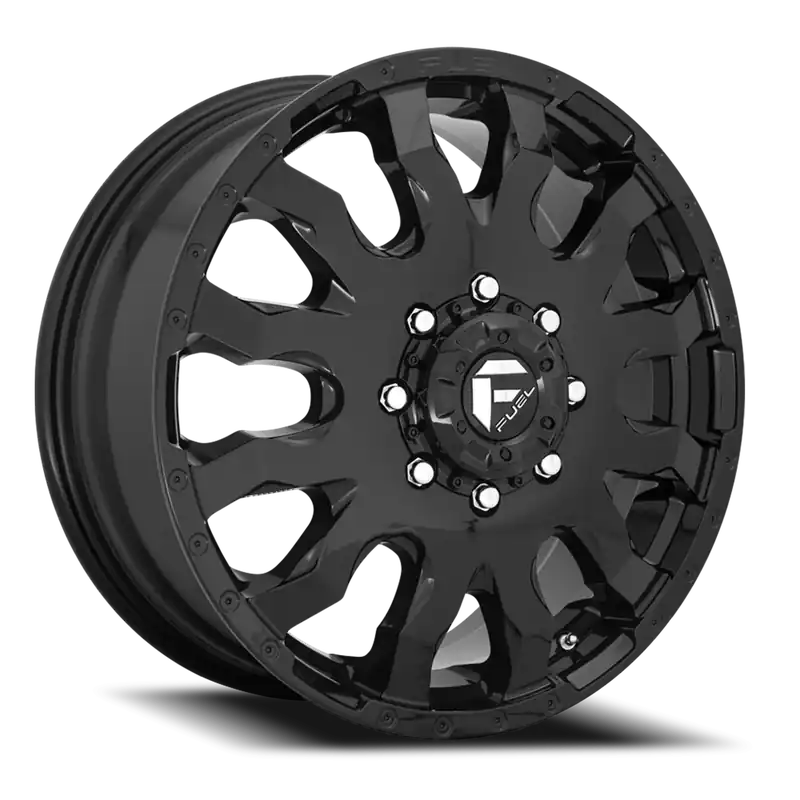 Buy Today Fuel Blitz Dually D675 20x8.25 +105 8x200mm 142mm Gloss Black