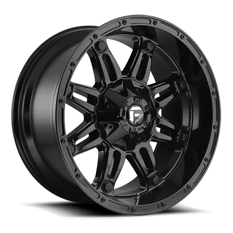 Fuel Hostage D625 17x9 +1 6x135/6x139.7mm 106.1mm Gloss Black While Supplies Last