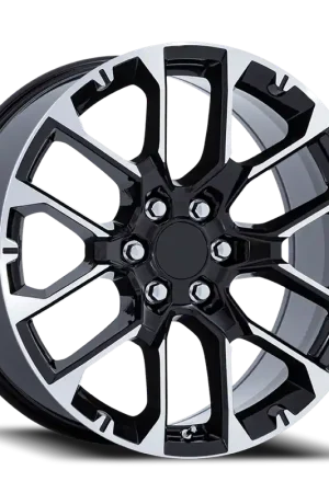 Don’t Miss Out Performance Replica PR224 BM 22x9 +28 6x139.7mm 78.1mm Gloss Black Machined Face