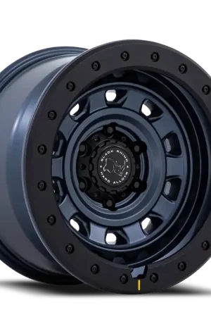 Black Rhino Xplorer LB 17x9 +1 6x139.7mm 106.1mm Metallic Blue Matte Black Lip Limited Offer