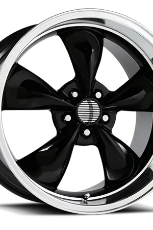 Express Delivery Performance Replica PR106 GB 18x10 +45 5x114.3mm 70.6mm Gloss Black Machined Lip