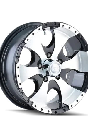 Ion Trailer Wheels 136 Gloss Black Machined 15x6 5x114.3 0mm 83.82mm One Day Deal