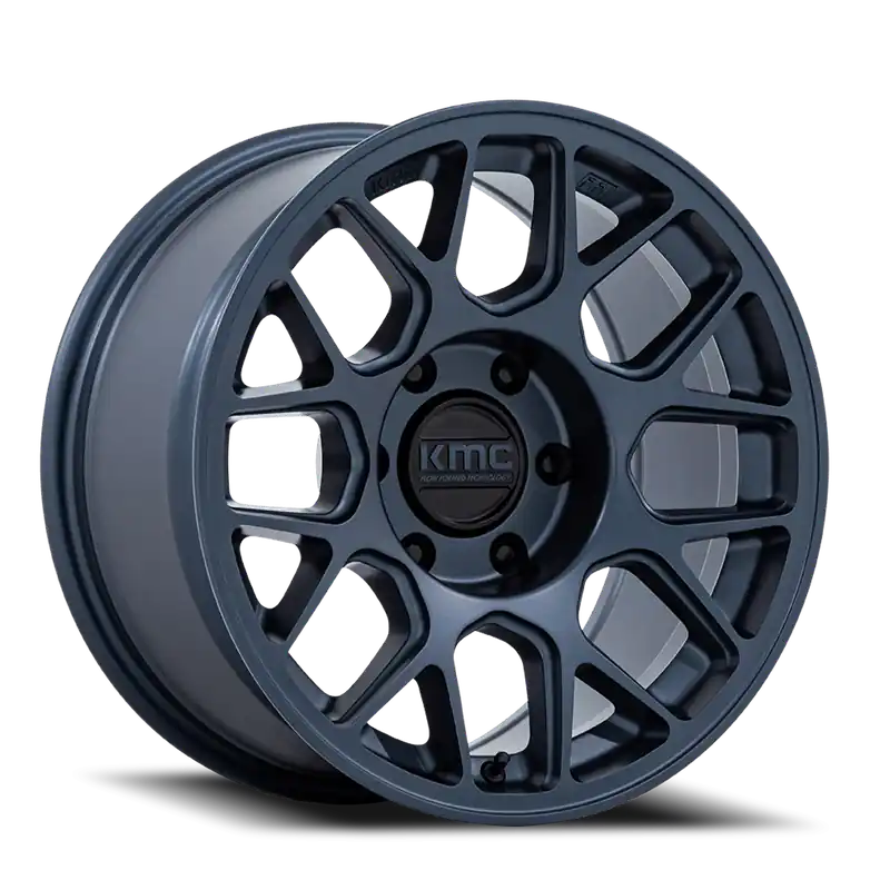 Modern KMC Hatchet KM730LX 17x8.5 +25 6x135mm 87.1mm Metallic Blue