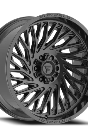 Low Price Fittipaldi Offroad Alpha Series FA15B 24x10 +0 8x180mm 124.3mm Gloss Black