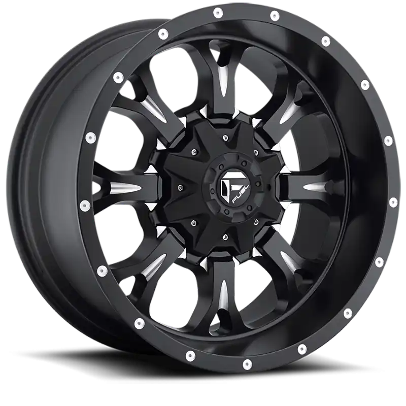 Fuel Krank D517 20x9 +1 5x139.7/5x150mm 110.3mm Matte Black Milled Save Now