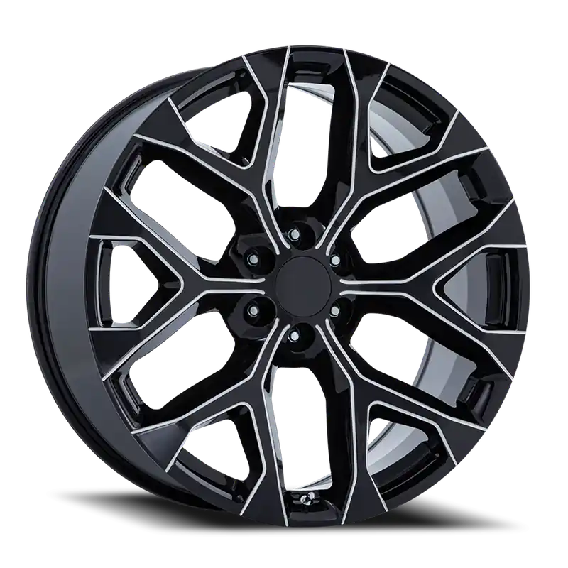 Grab Now Performance Replica PR177 M 26x10 +24 6x139.7mm 78.1mm Gloss Black Milled