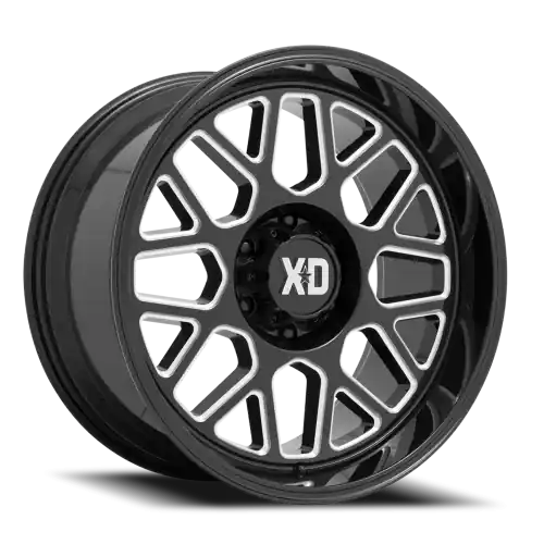 XD Series Grenade 2 XD849 GB-M 22x12 -44 8x170mm 125.5mm Gloss Black Milled Super Sale