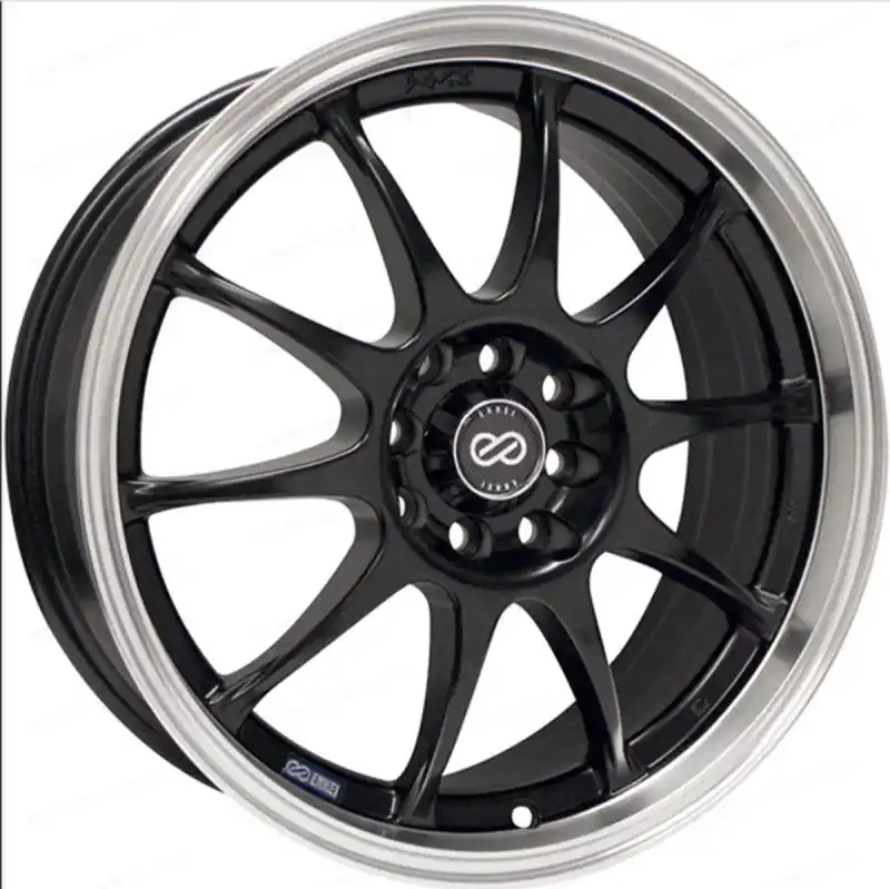 Seasonal Sale Enkei J10 BK 17x7 +42 4x100/4x114.3mm 72.6mm Gloss Black