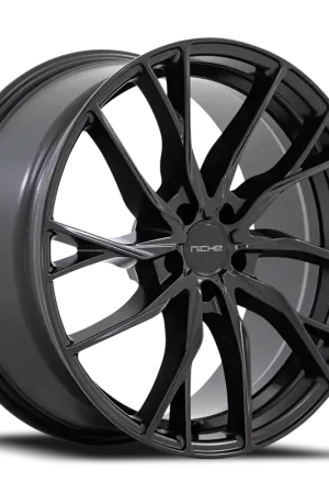 Niche Novara M272 20x10.5 +20 5x114.3mm 72.56mm Matte Black High Quality