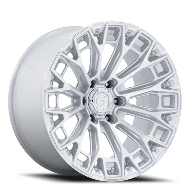 Warranty Included Fuel Trax FC882 SD 17x9 +20 6x135mm 87.1mm Gloss Silver Machined Face