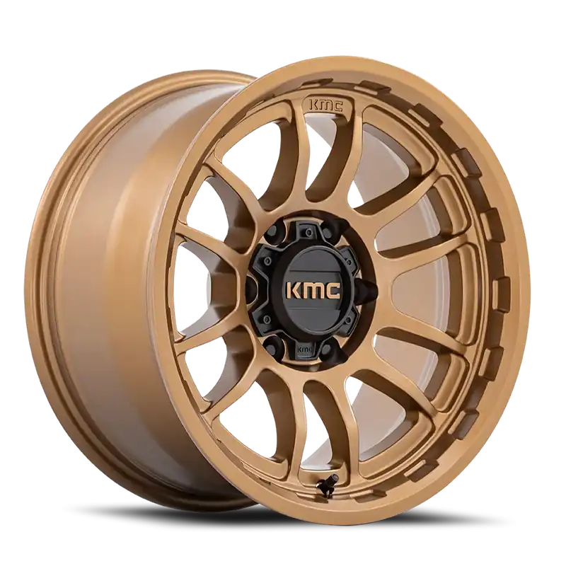 Price Cut KMC Wrath KM727 BZ 17x8.5 -10 6x139.7mm 106.1mm Matte Bronze
