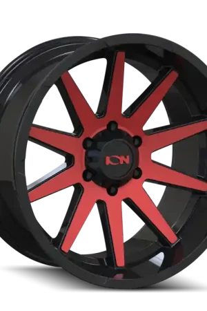 Ion 143 Gloss Black Red Machined 20x9 8x170 18mm 125.2mm Low Price