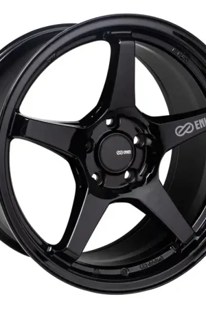 Limited Edition Enkei TS-5 BK 17x8 +40 5x114.3mm 72.6mm Gloss Black