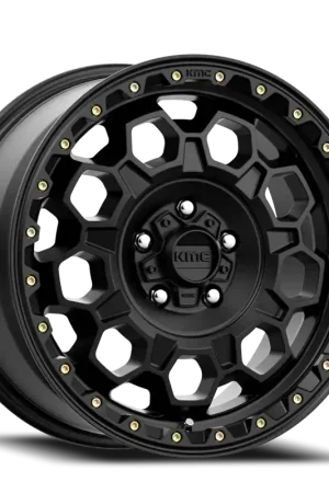 Budget KMC Trek KM545 SB 17x9 -12 5x127mm 71.5mm Satin Black
