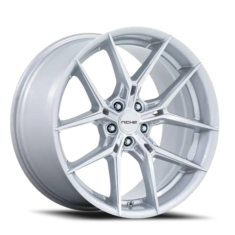 Niche Prodigy 5 NC279 SM 18x9.5 +40 5x114.3mm 72.56mm Silver Machined Face Time-Limited