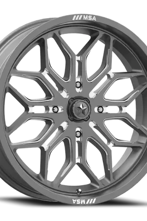 Buy Online MSA Sniper M47 G-M 18x7 +10 4x137mm 96mm Gunmetal Milled