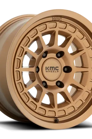 Top Rated KMC Canyon KM719 BRZ 17x8.5 +0 6x139.7mm 106.1mm Matte Bronze