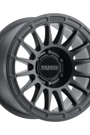 Free Returns Method MR314 17x8.5 0mm Offset 6x5.5 106.25mm CB Matte Black Wheel