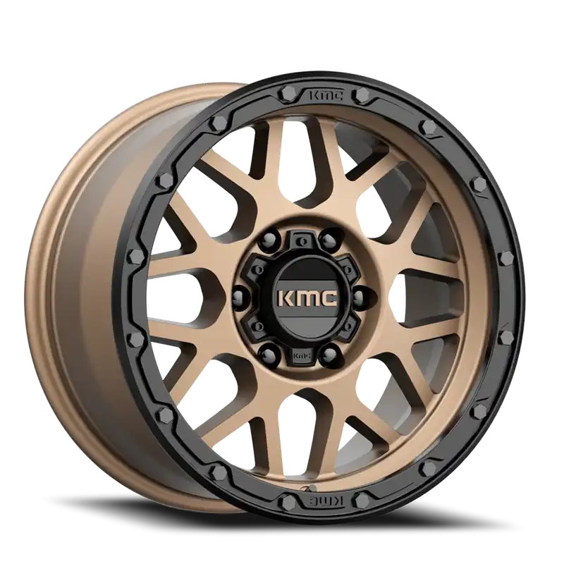 KMC Grenade Off-Road KM535 BRZ 18x8.5 +0 6x135mm 87.1mm Matte Bronze Matte Black Lip Place Order